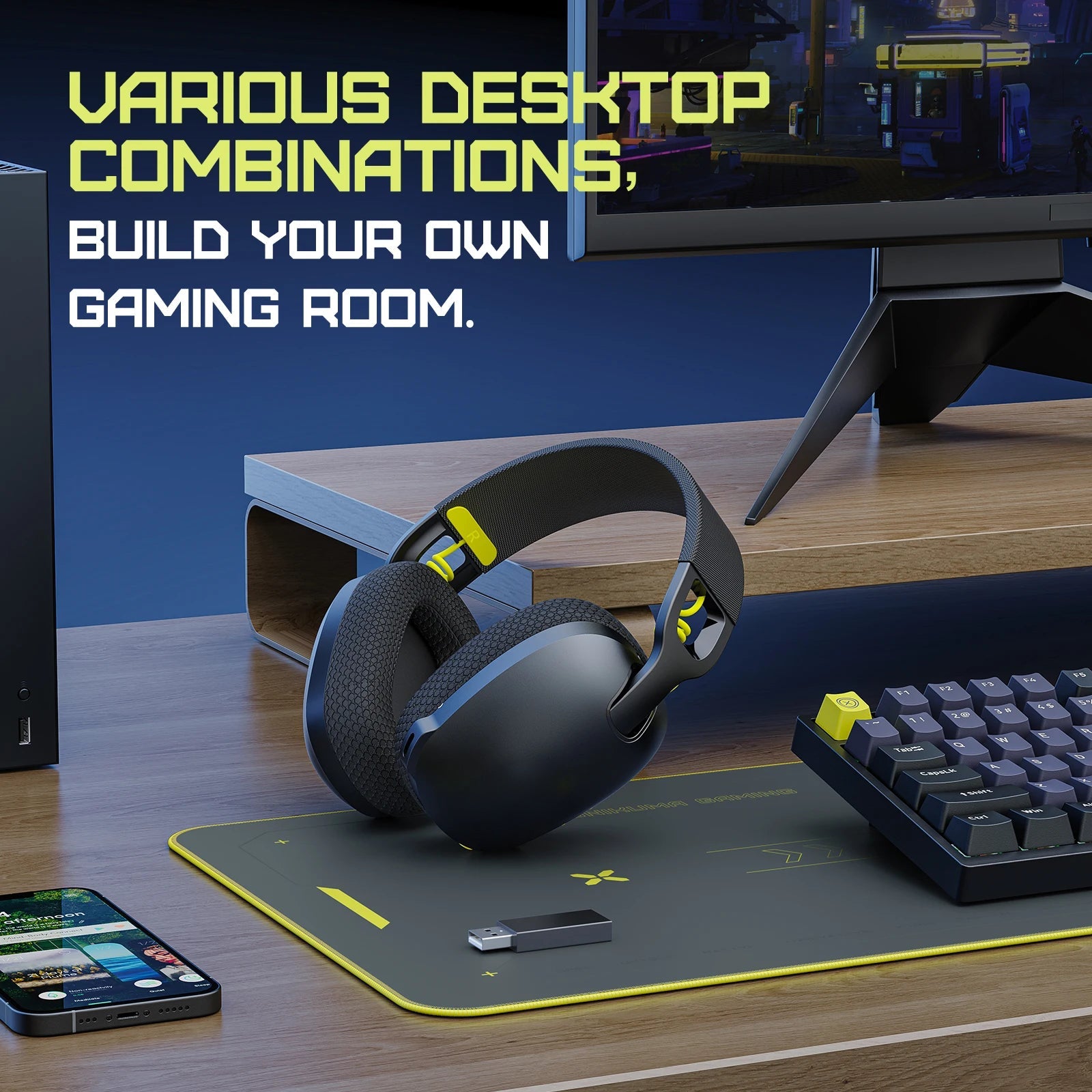 Wireless Bluetooth Gaming Headset