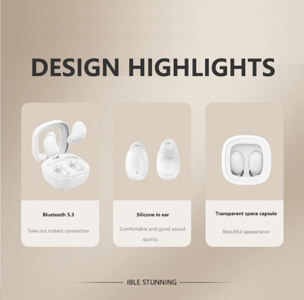 Bluetooth 5.3 Waterproof HiFi Earbuds